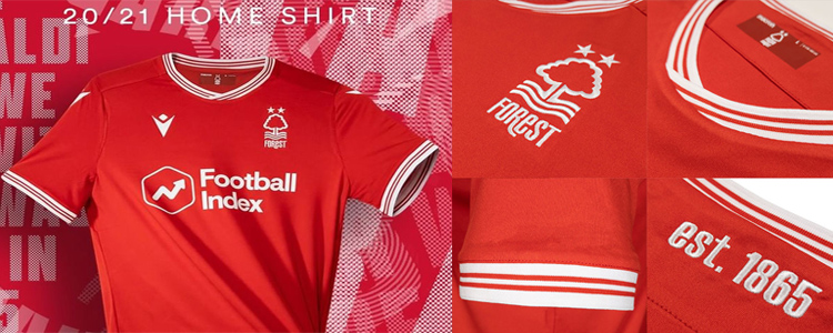 camisetas Nottingham Forest replicas 2020-2021